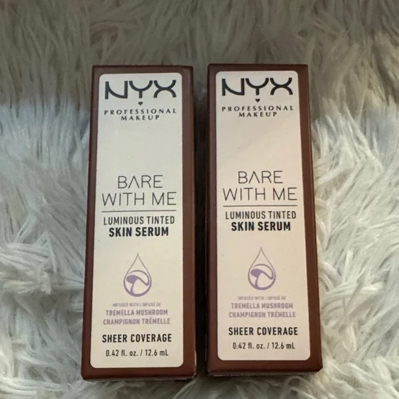 NYX Bare With Me Luminous Tinted Skin Serum - Sheer Coverage Deep - Picture 1 of 2
